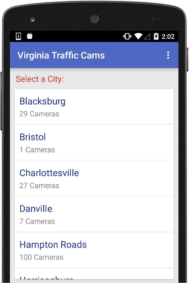 Virginia Traffic Cameras Live