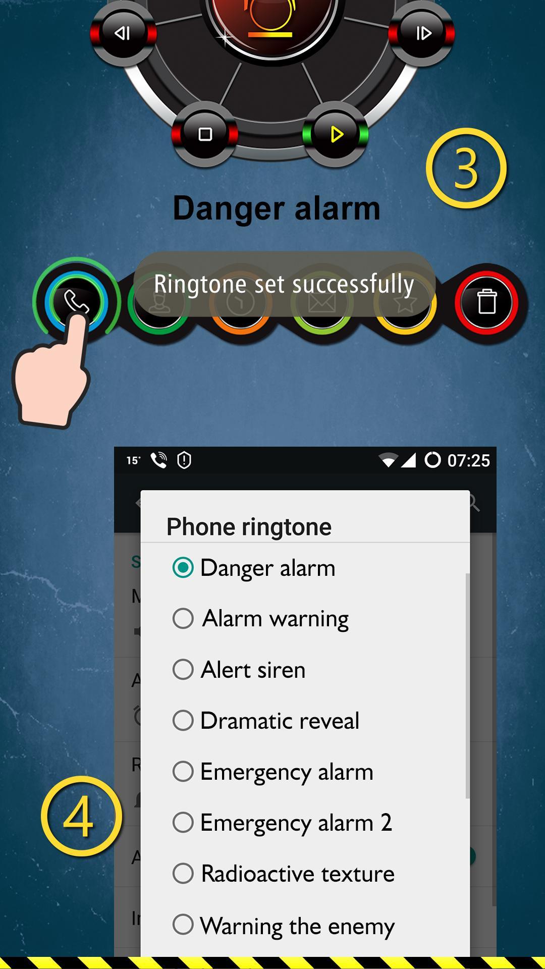 Danger ringtones