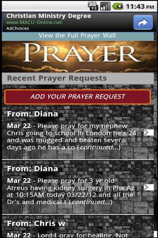 The Prayer Wall