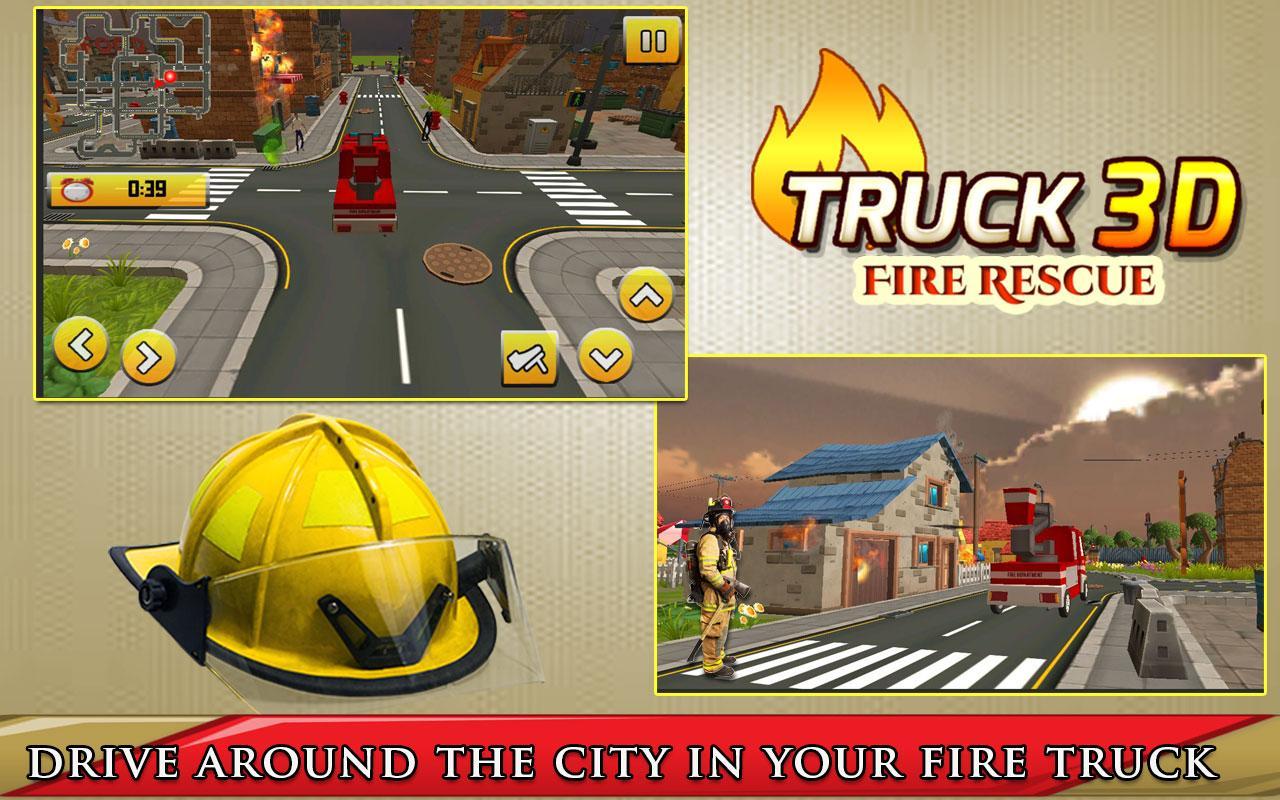 Emergency Alert Fire Truck