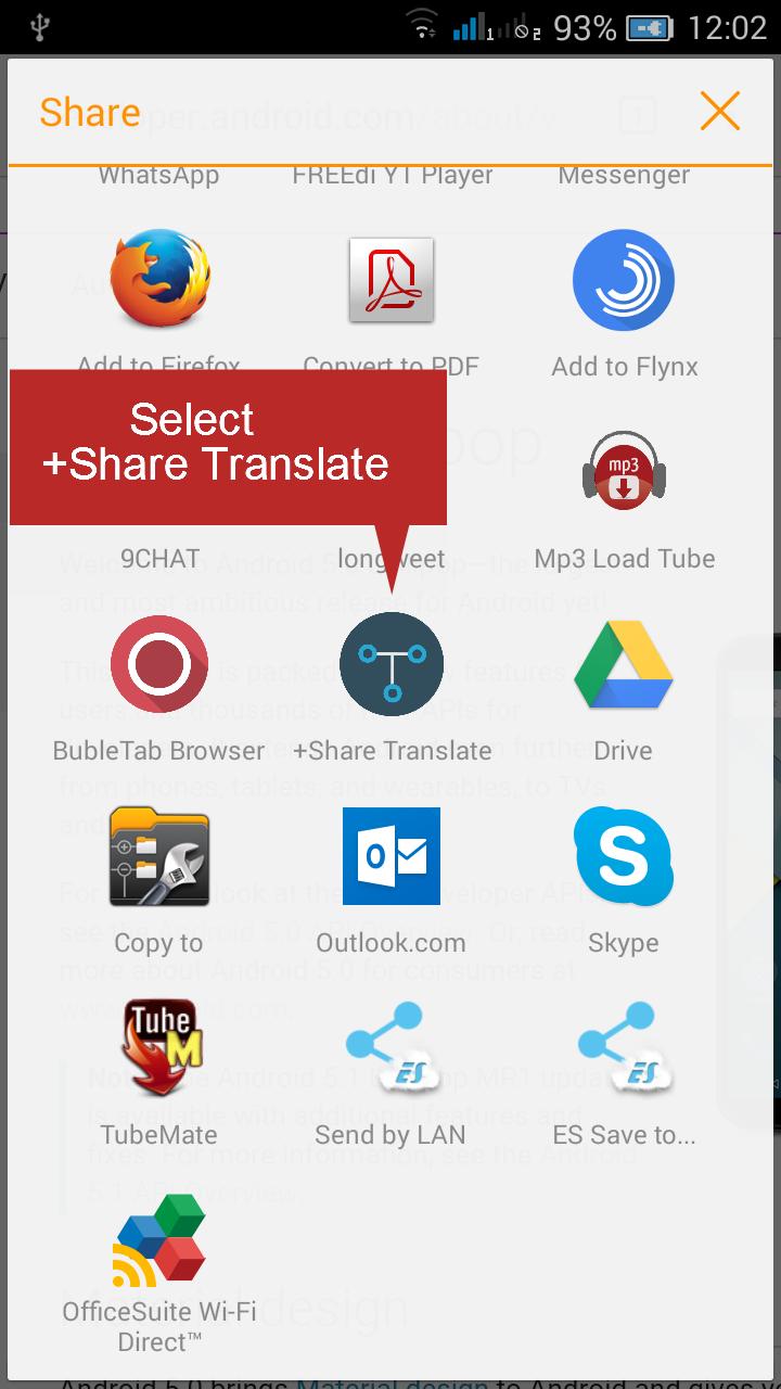 +Share Translate