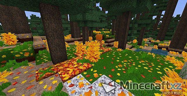 Pacote de Material de Autumn HD de Zarda Zedercraft Autumn HD Resource Pack