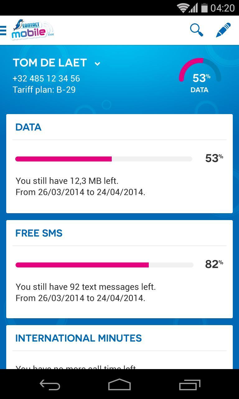 My Contact mobile