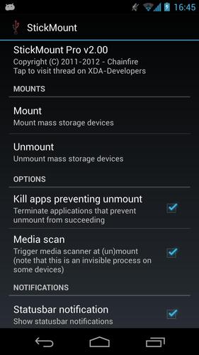 [root] StickMount
