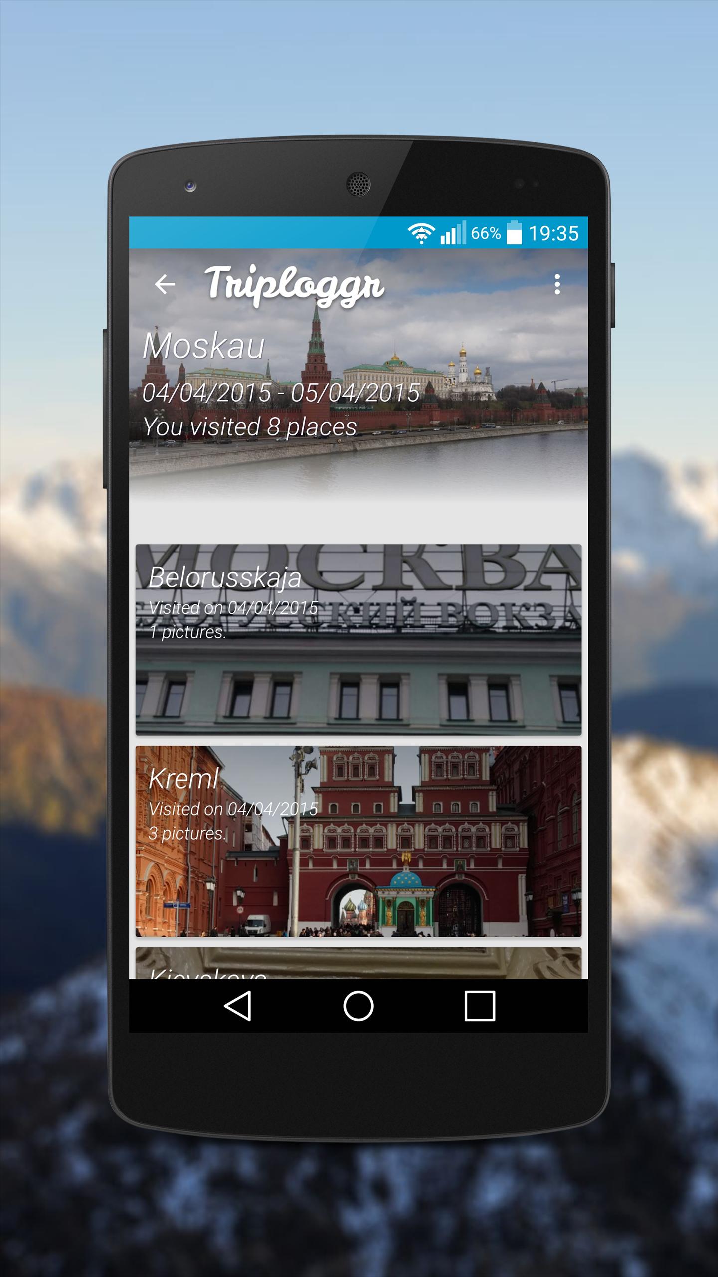 Triploggr - The Travel Diary