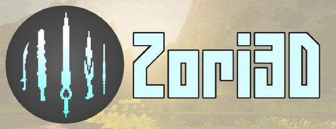 Pacote de recursos de armas 3D de Minecraft Zori