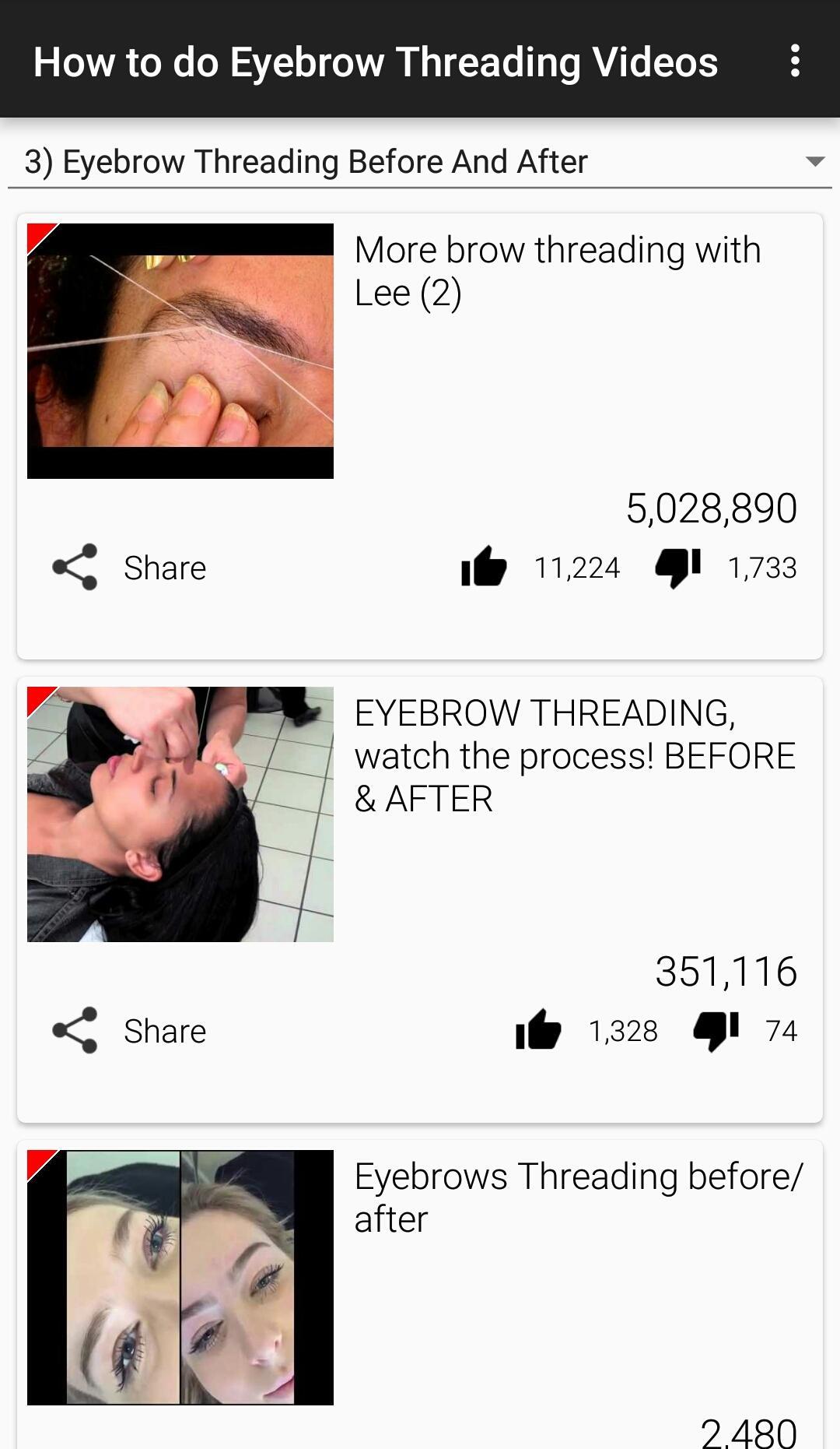 How to do Eyebrow Threading Pimple Remover Tips