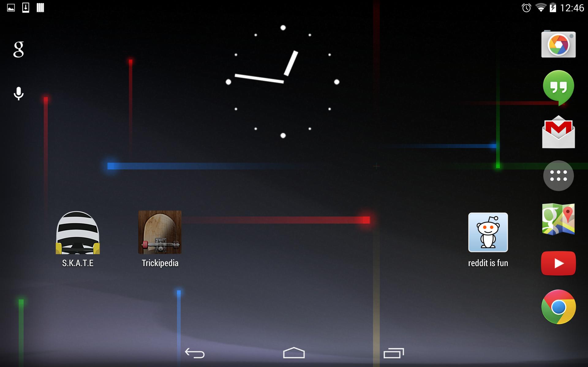 Jelly Bean Analog Clock