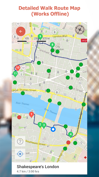 Casablanca Map and Walks