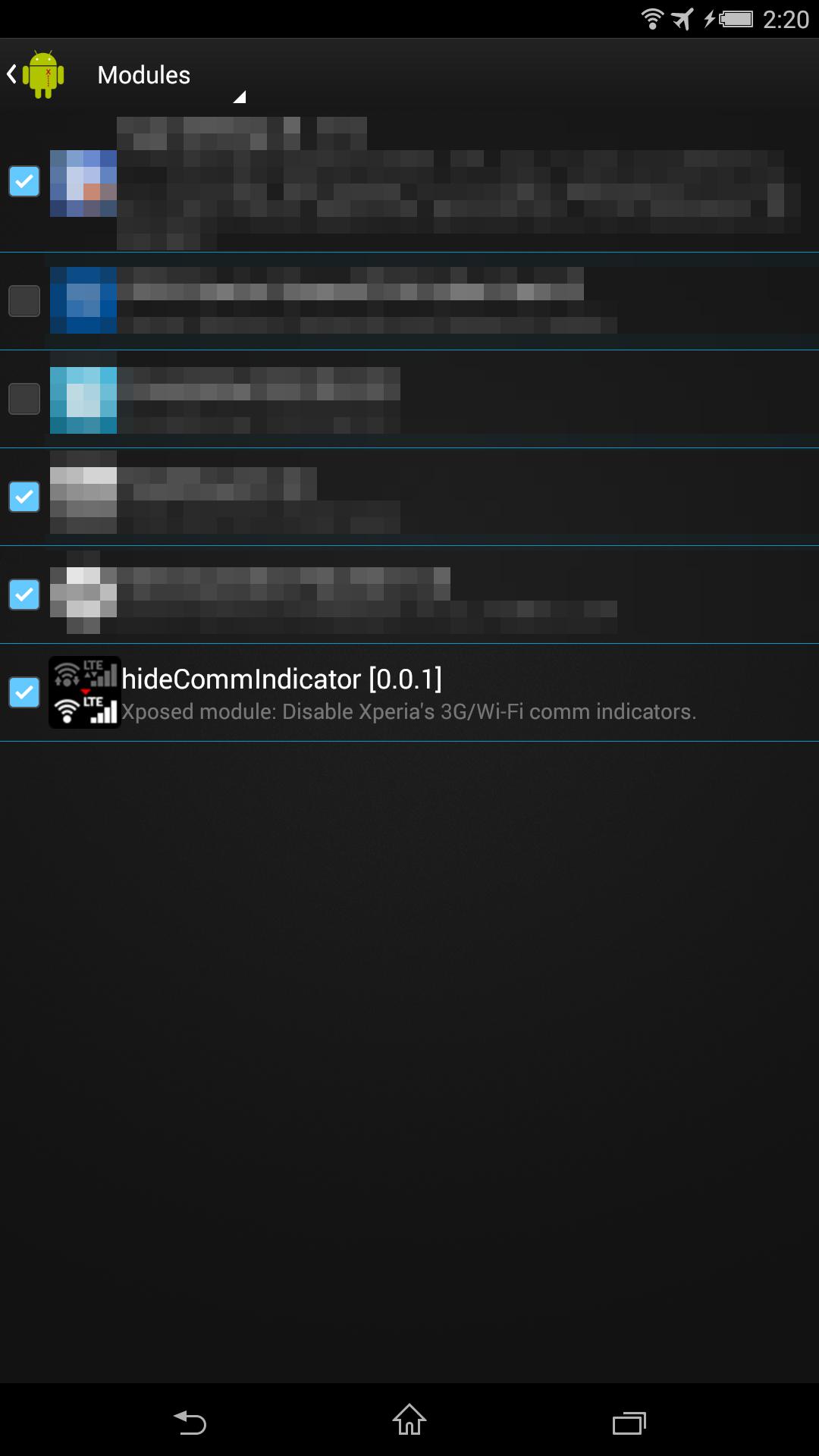 hideCommIndicator
