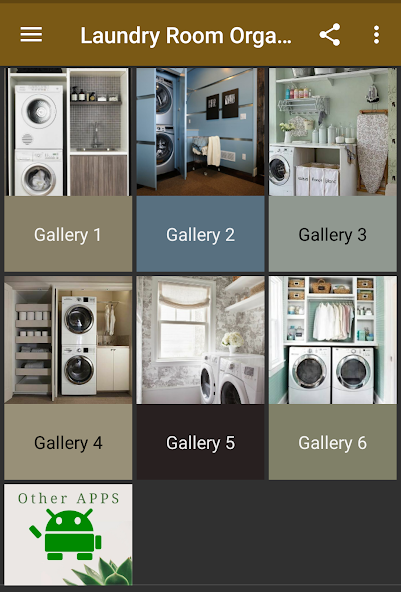 Laundry Room Organization