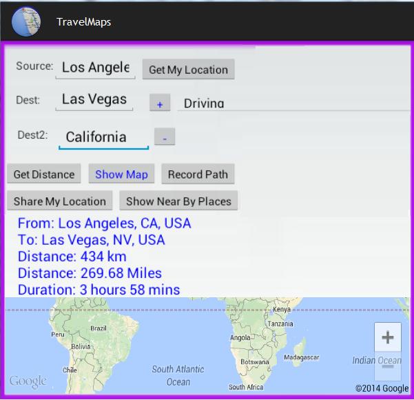 Travel Map