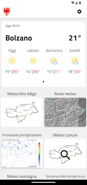 Weather South Tyrol
