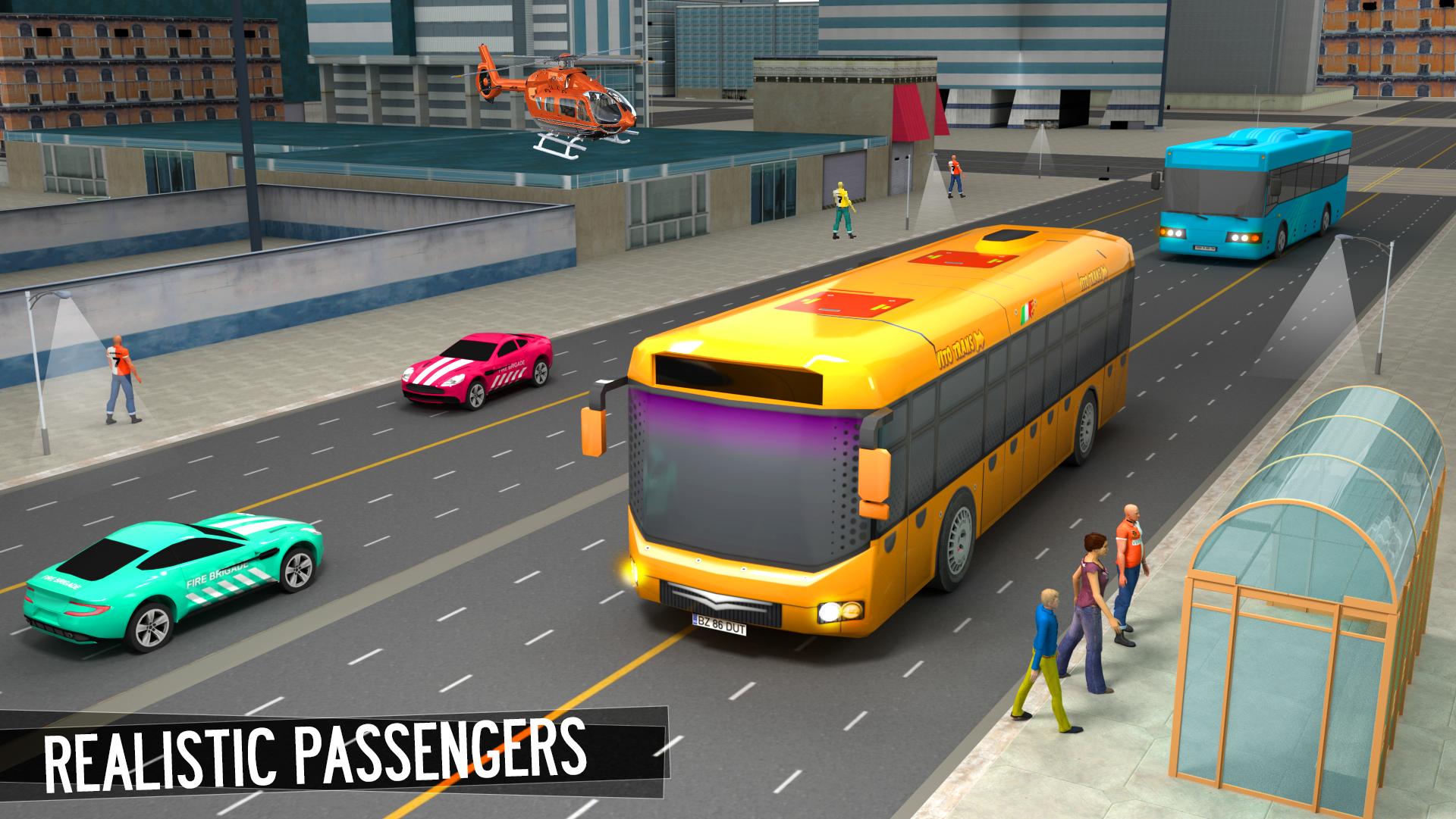 Ultimate Futuristic flying bus