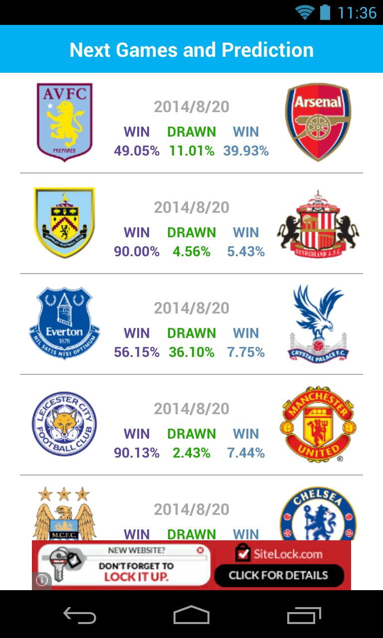 Soccer Prediction
