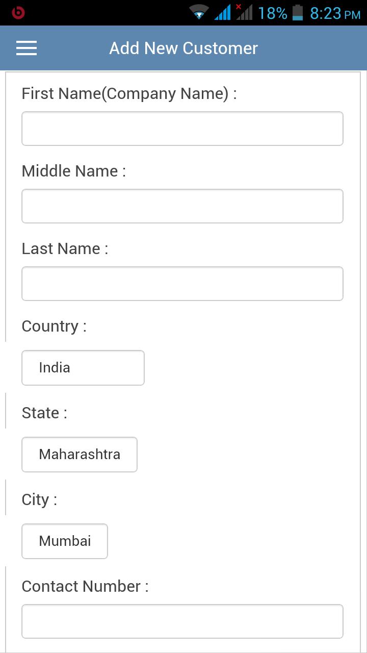 ERP System app