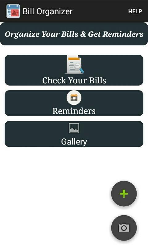 Bill Organizer