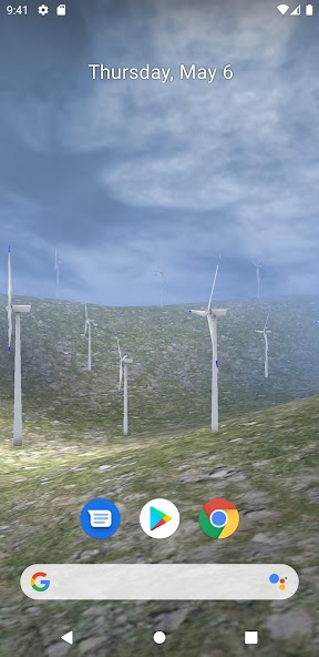 Wind Turbine 3D Live Wallpaper
