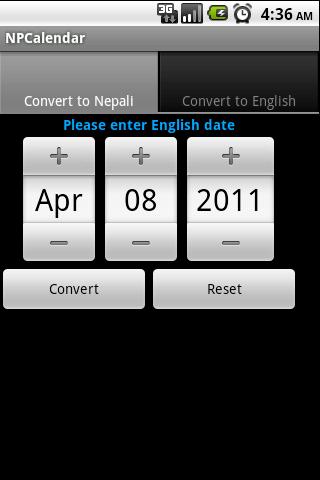 NP Calendar