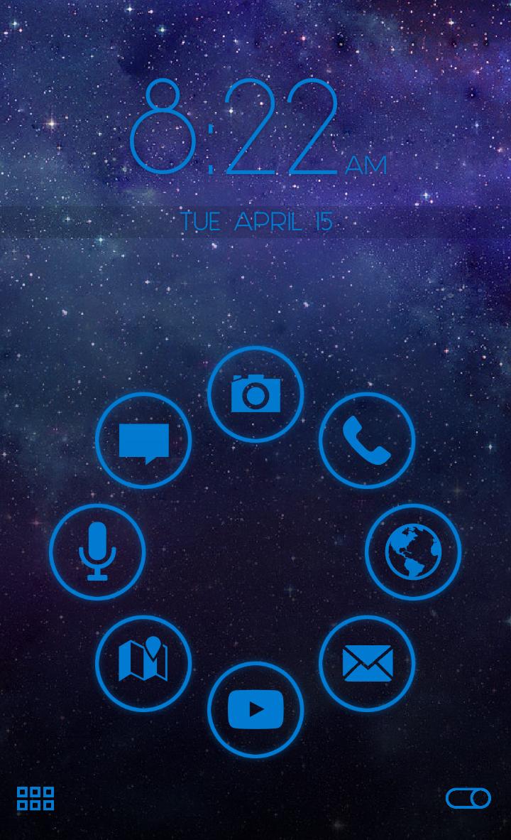 Stamped Blue