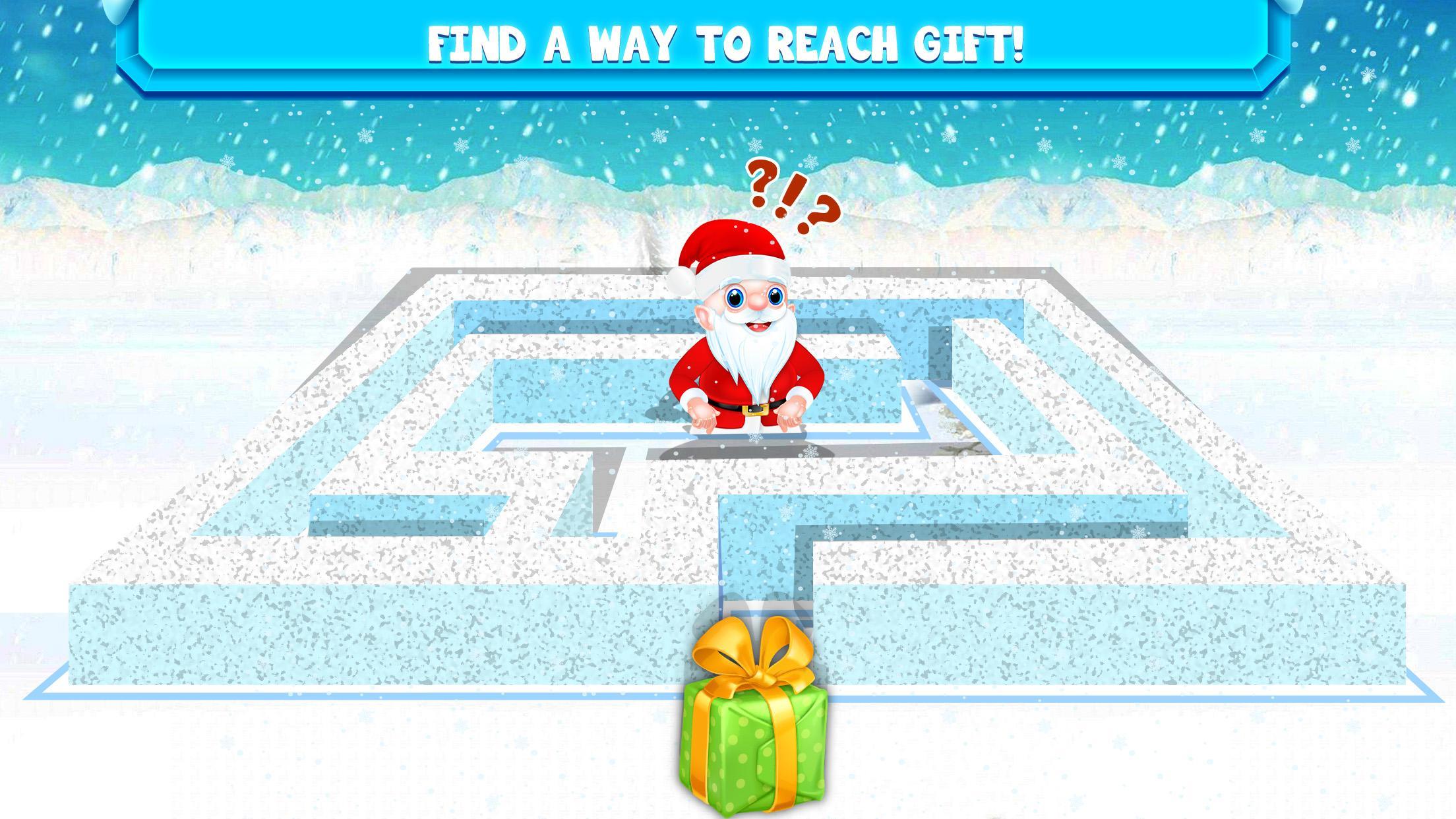Kids Maze : Educational Puzzle Christmas Fun