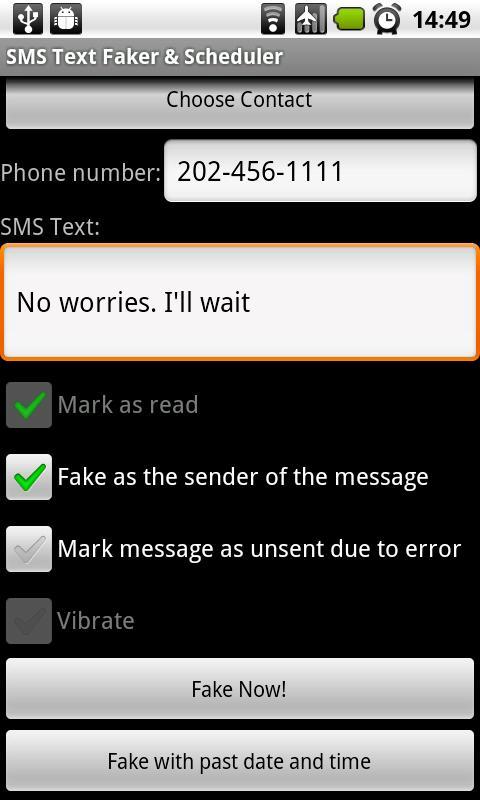Fake-a-Text Lite