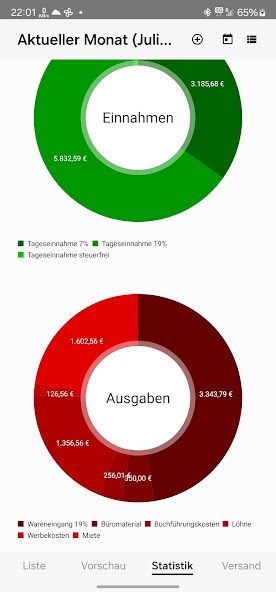 Kassenbuch (Selbstständige)