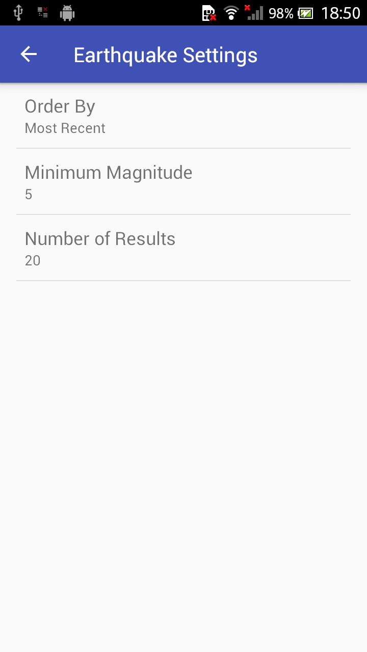 Earthquake Finder