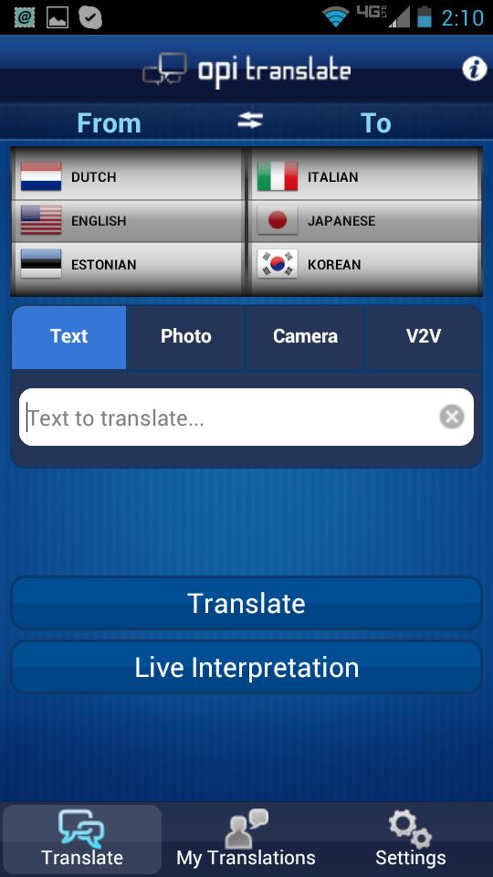 OPI Translate