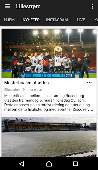 Nyheter fra norsk fotball