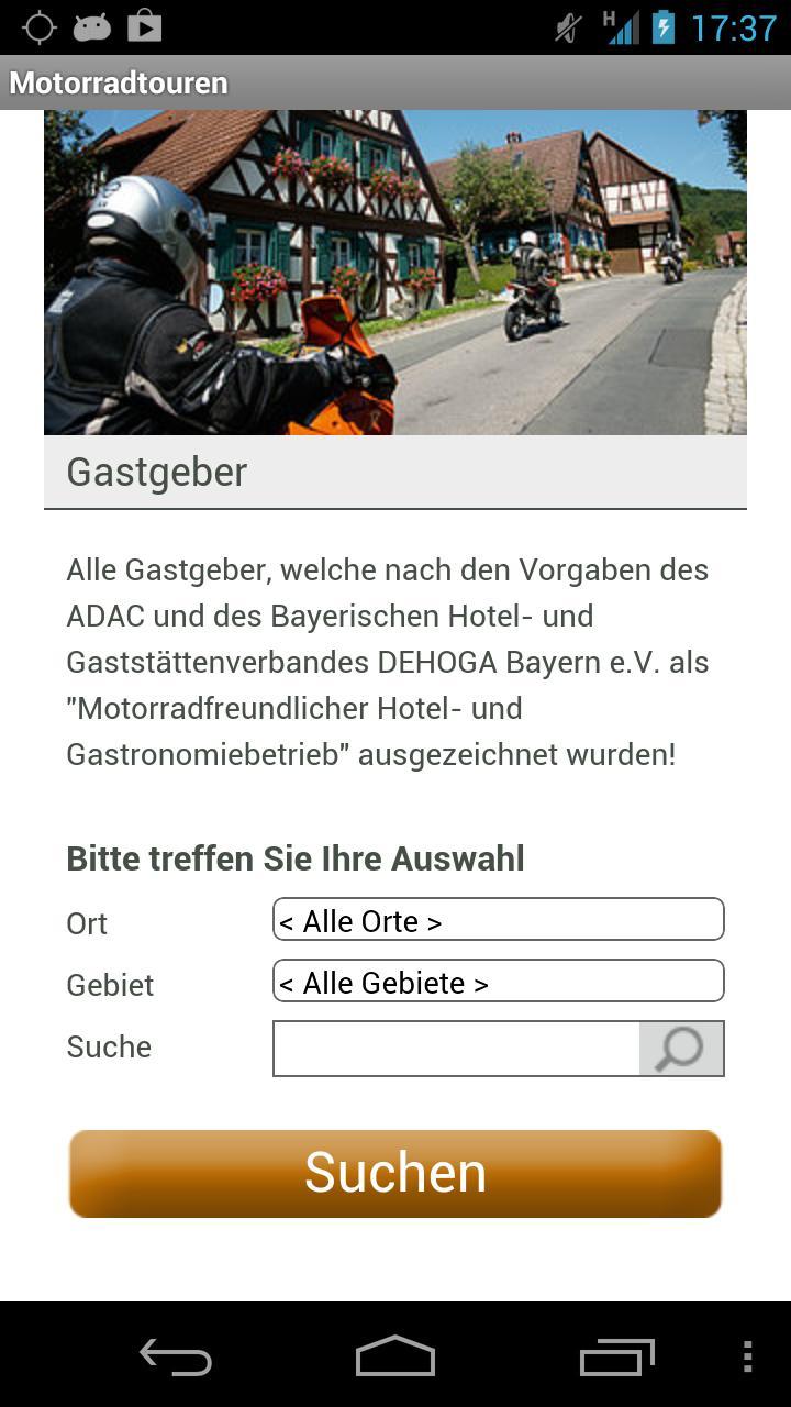 Motorrad-Touren in Franken