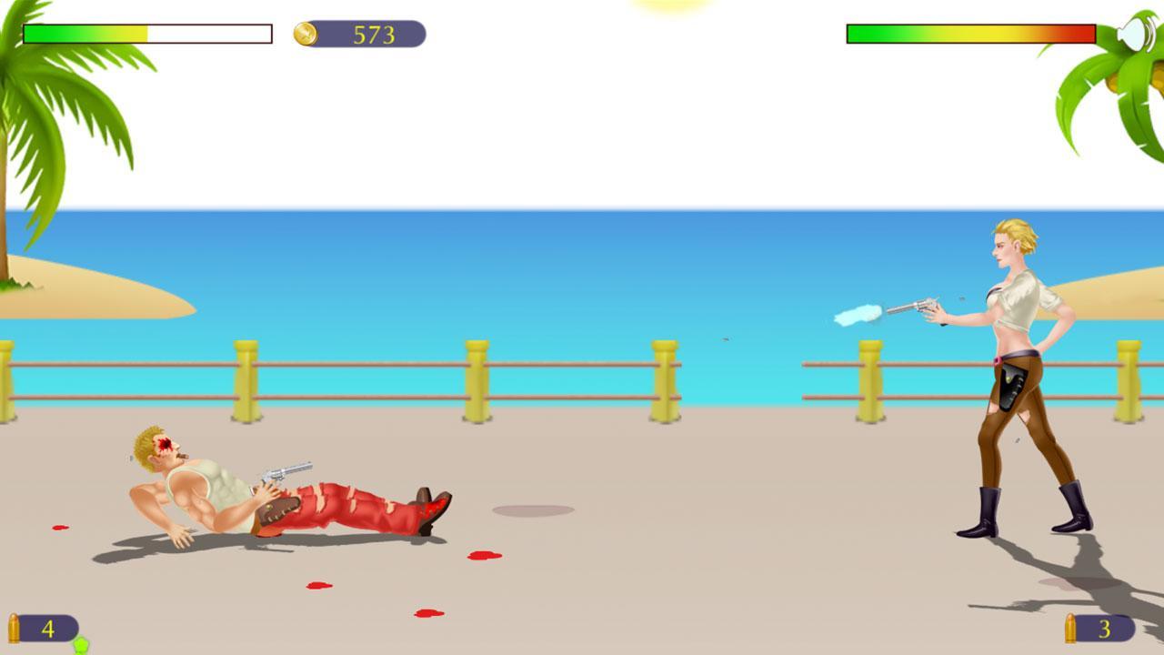 Western Cowboy Gun Fight