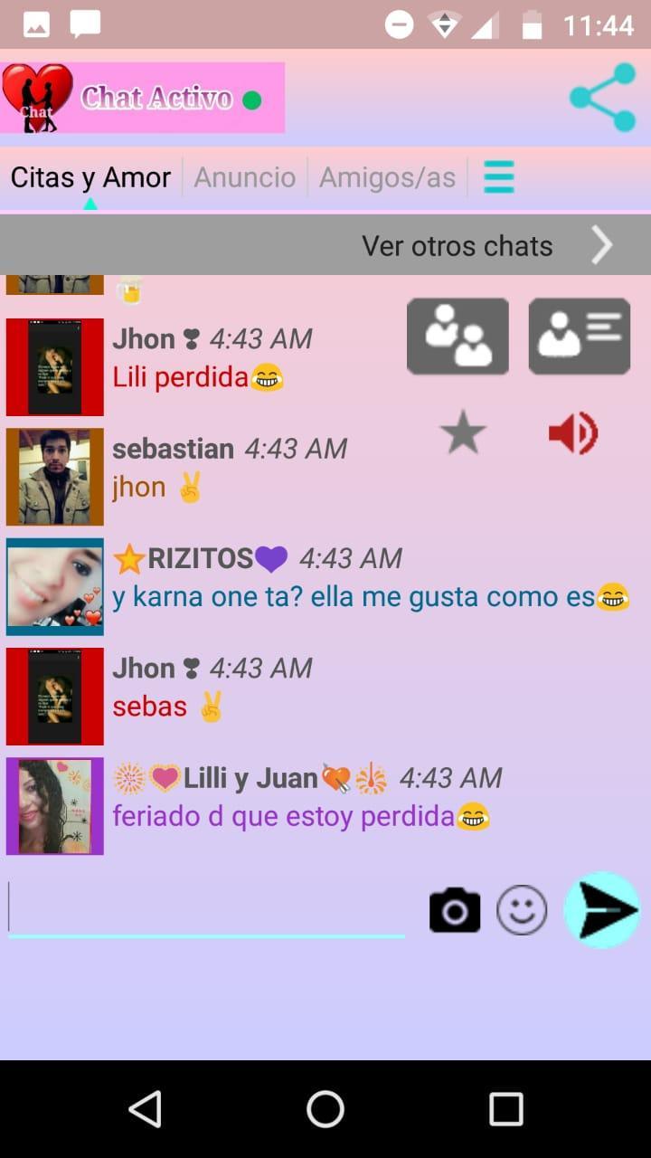 Chat de Citas y Amor