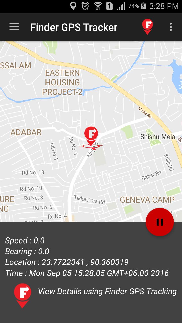 Finder GPS Tracker (as Device)