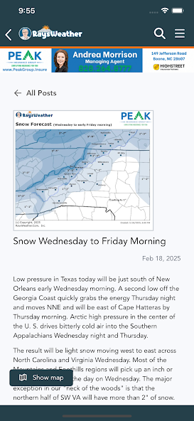 RaysWeather.Com App