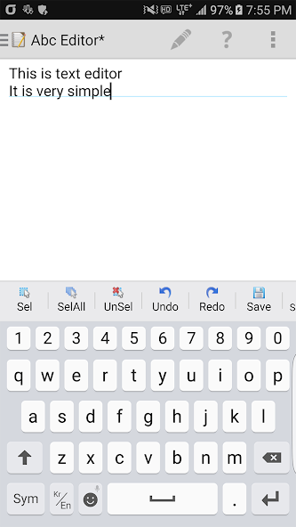 My Text Editor
