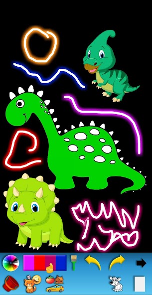 Kids paint & Coloring Book