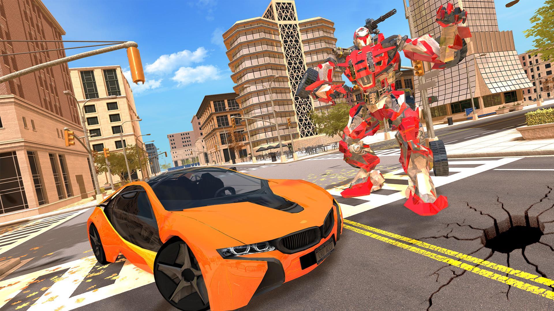 New Multi Car Transforming Robot Game