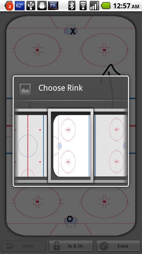 Hockey Strategy Board
