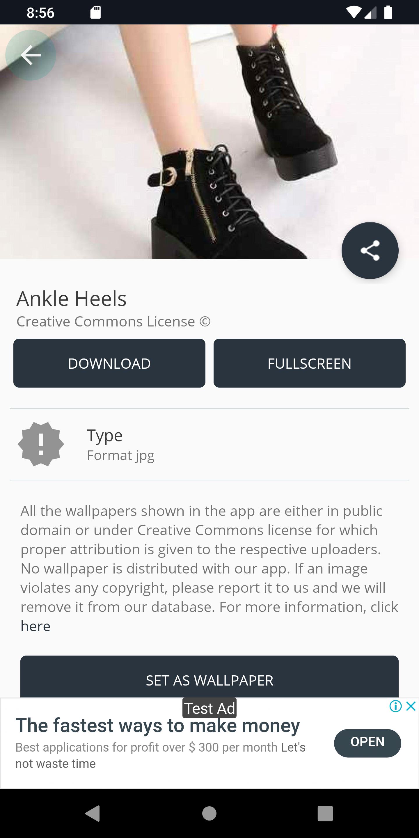 Ankle Heels