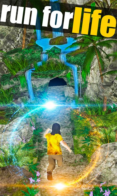 Temple Magician Escape Running in Castle