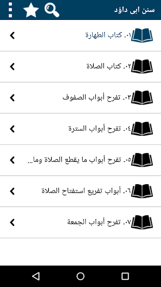 Sunan Abu Dawood in Arabic