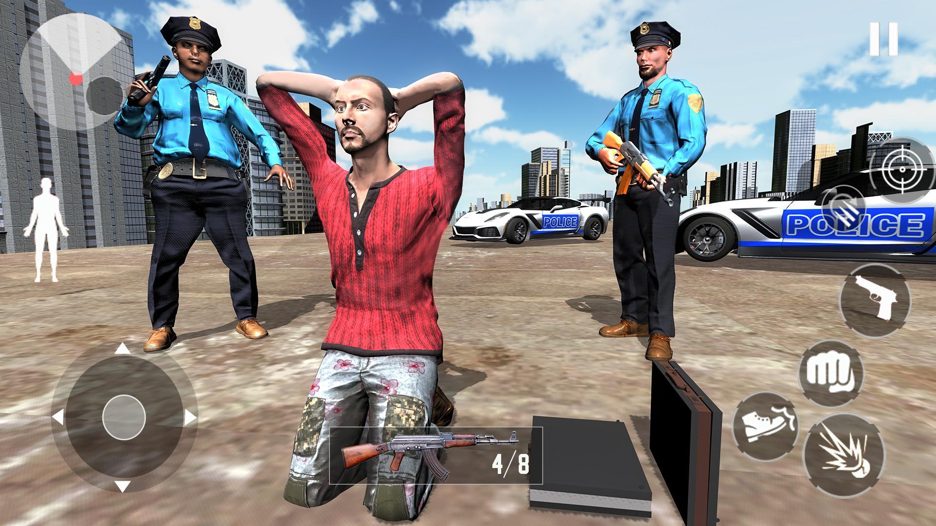 Police Car Gangster Crime