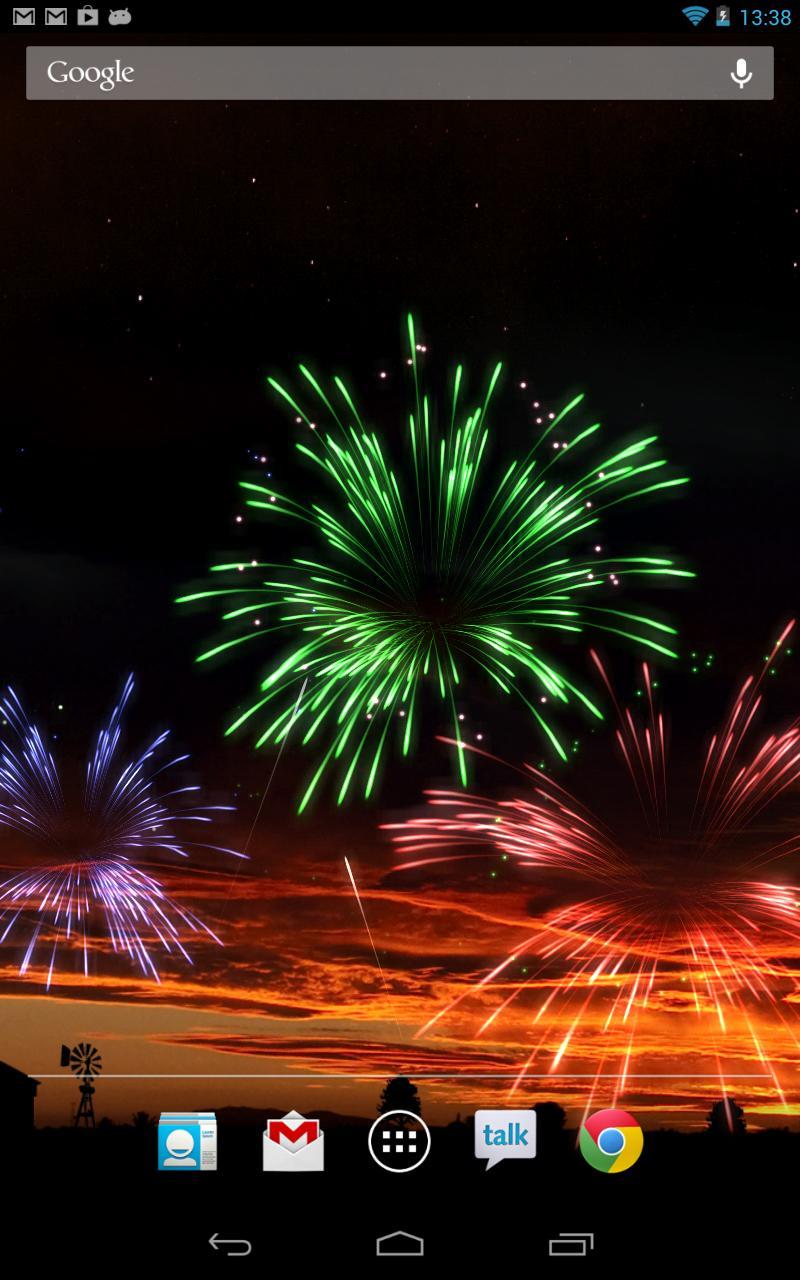 KF Fireworks Live Wallpaper