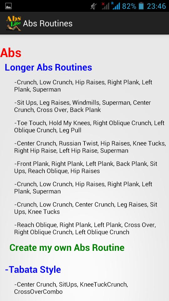 Abs Routines Lite