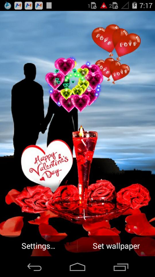Love touch Live Wallpaper free