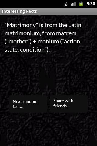Interesting Facts