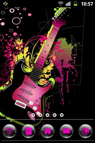 Pink Black Theme