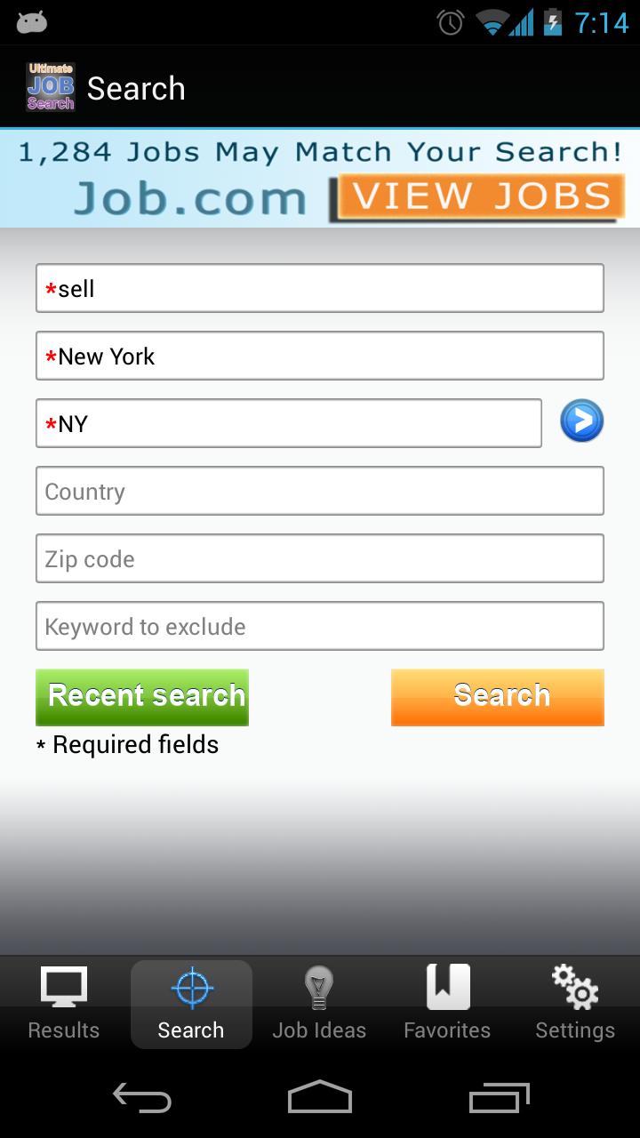 Ultimate Job Search