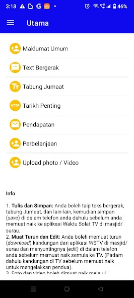 Remote Waktu Solat TV